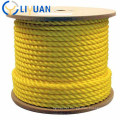 Yellow Polypropylene Rope Twisted Rope